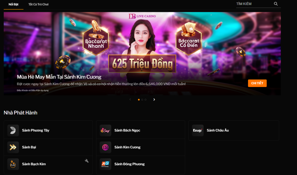 sân chơi live casino của 188bet